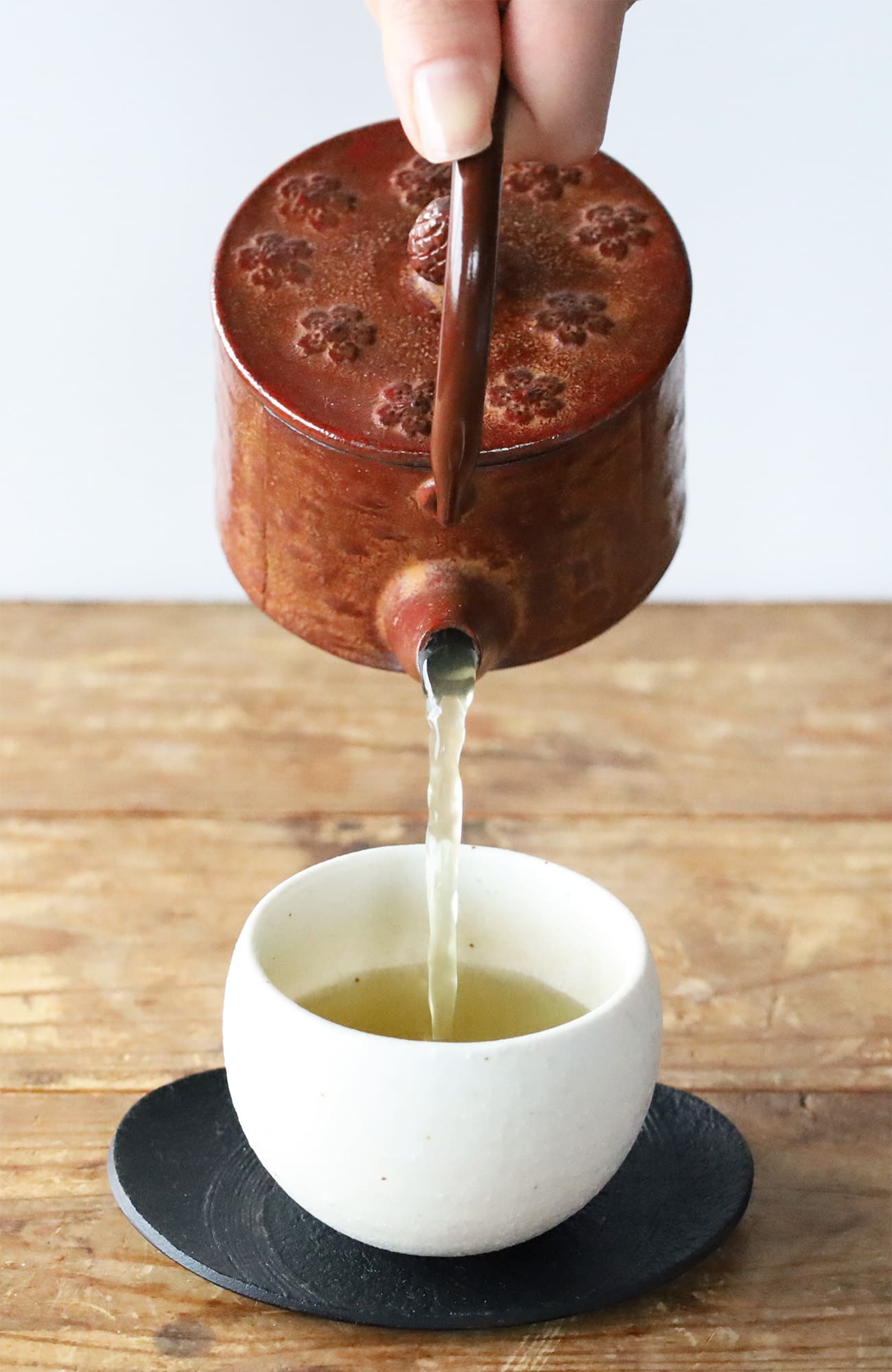 急須 桜皮寸筒 0.25L