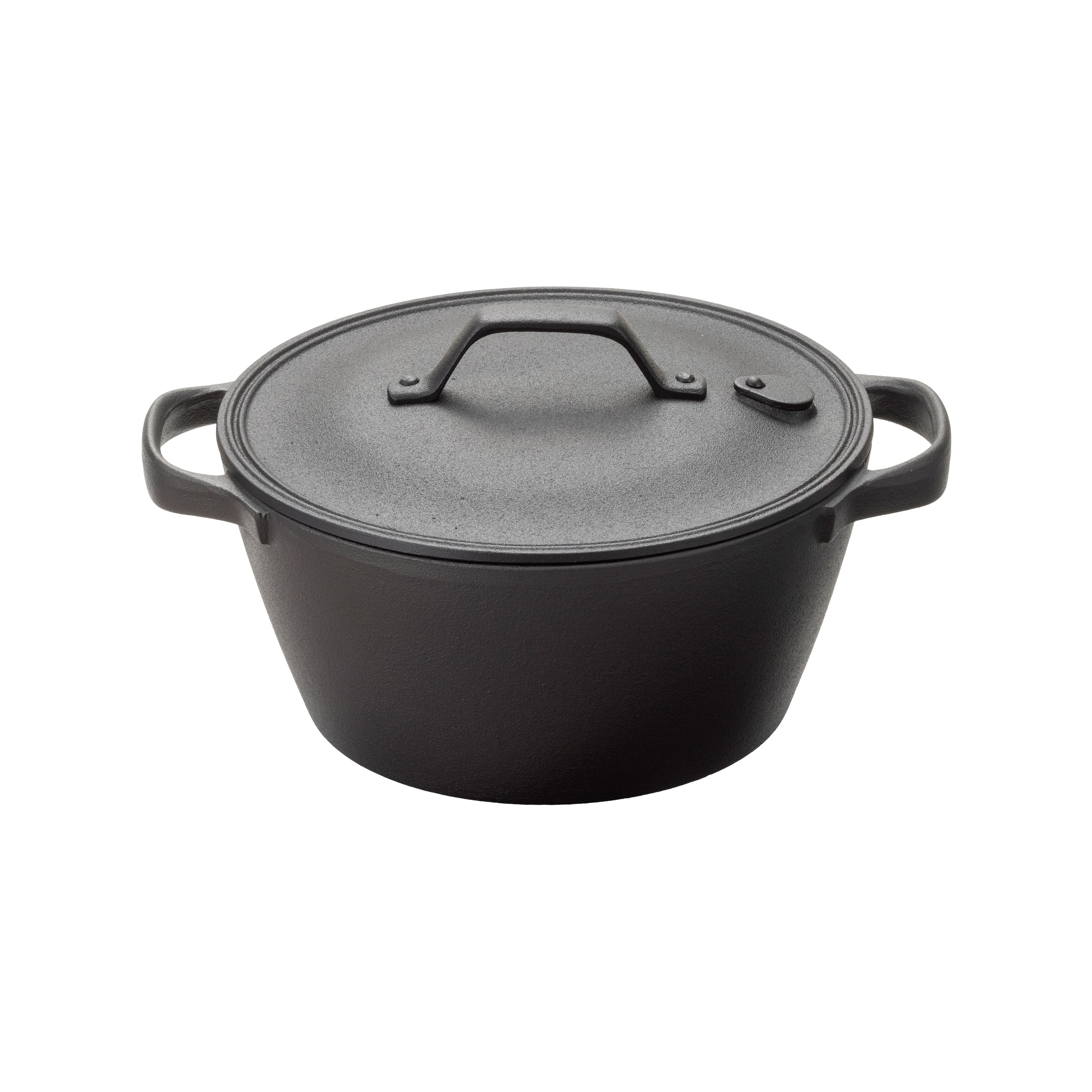 クックトップ 丸深形 20cm| 南部鉄器の老舗 及源鋳造 OIGEN 公式
