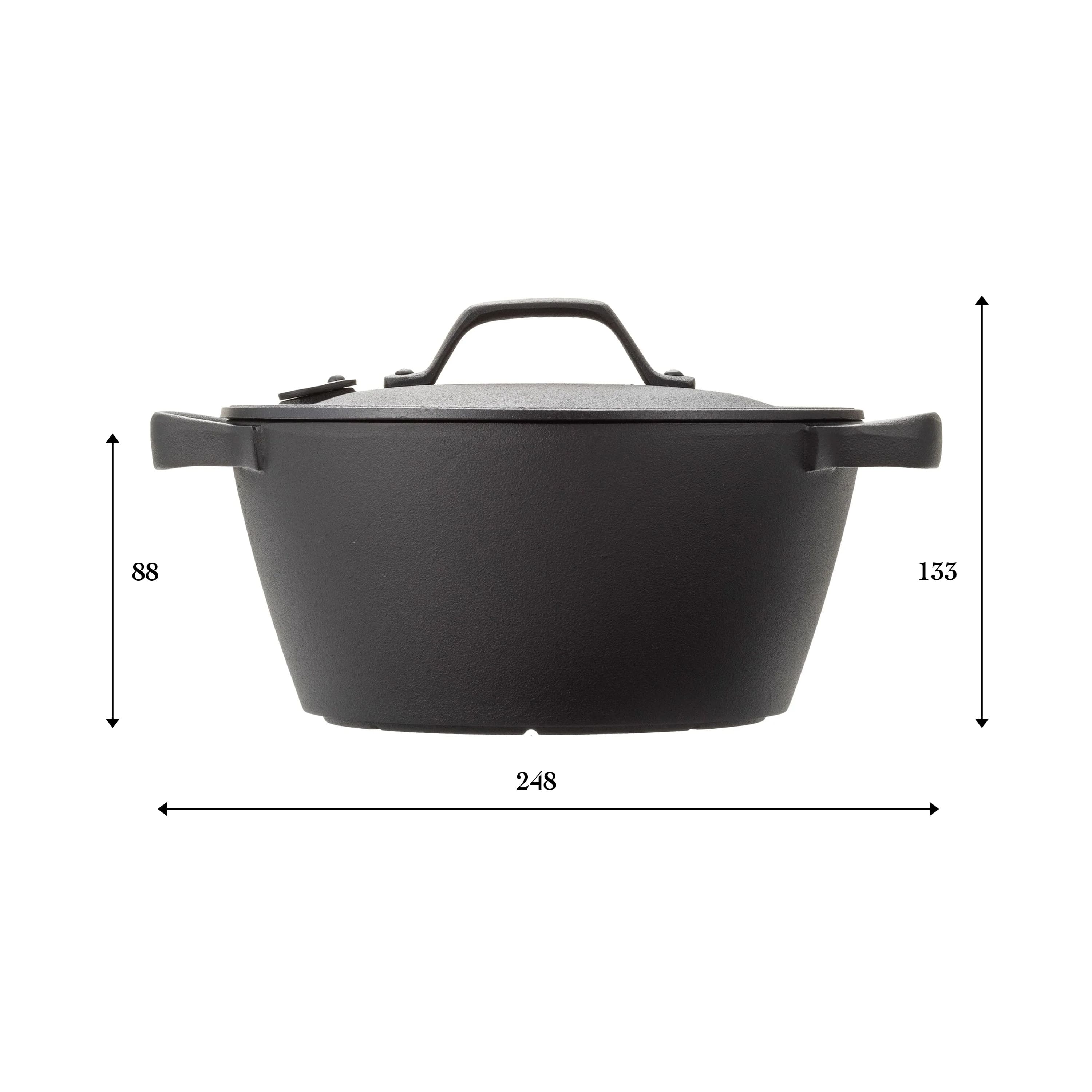 OIGEN 及源　南部鉄器　クックトップ　丸　深　20cm クックトップ 丸深形 20cm| 南部鉄器の老舗 及源鋳造 OIGEN 公式