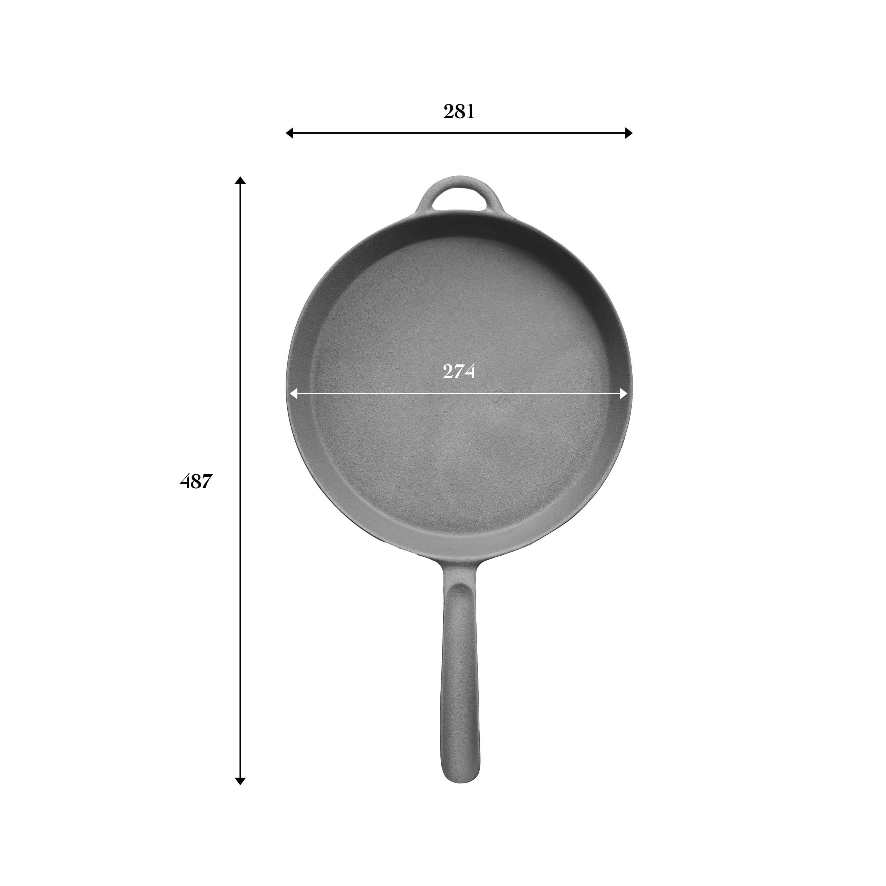 フライパンプロ 27cm| 南部鉄器の老舗 及源鋳造 OIGEN 公式オンライン