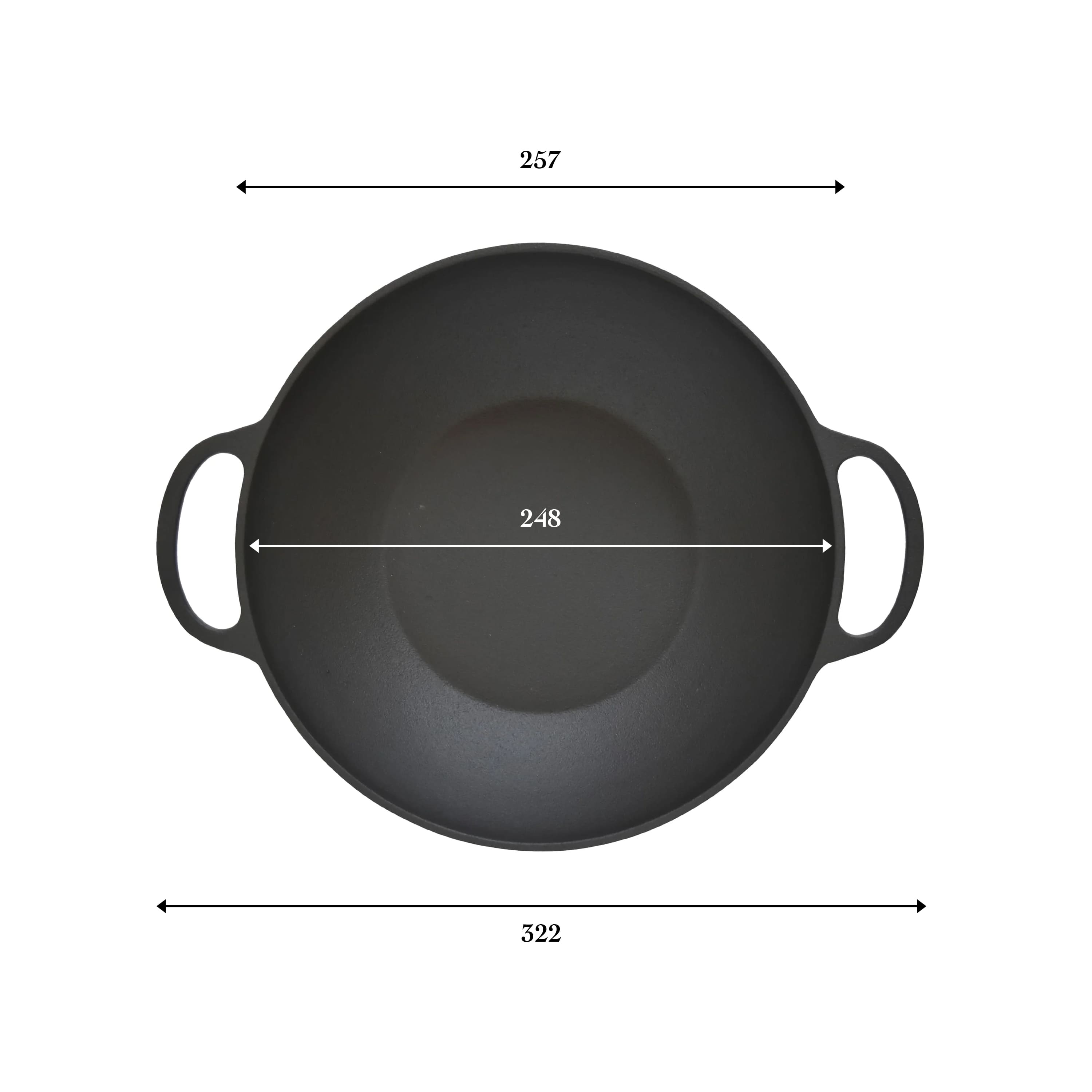 ミニ中華-24cm| 南部鉄器の老舗 及源鋳造 OIGEN 公式オンライン
