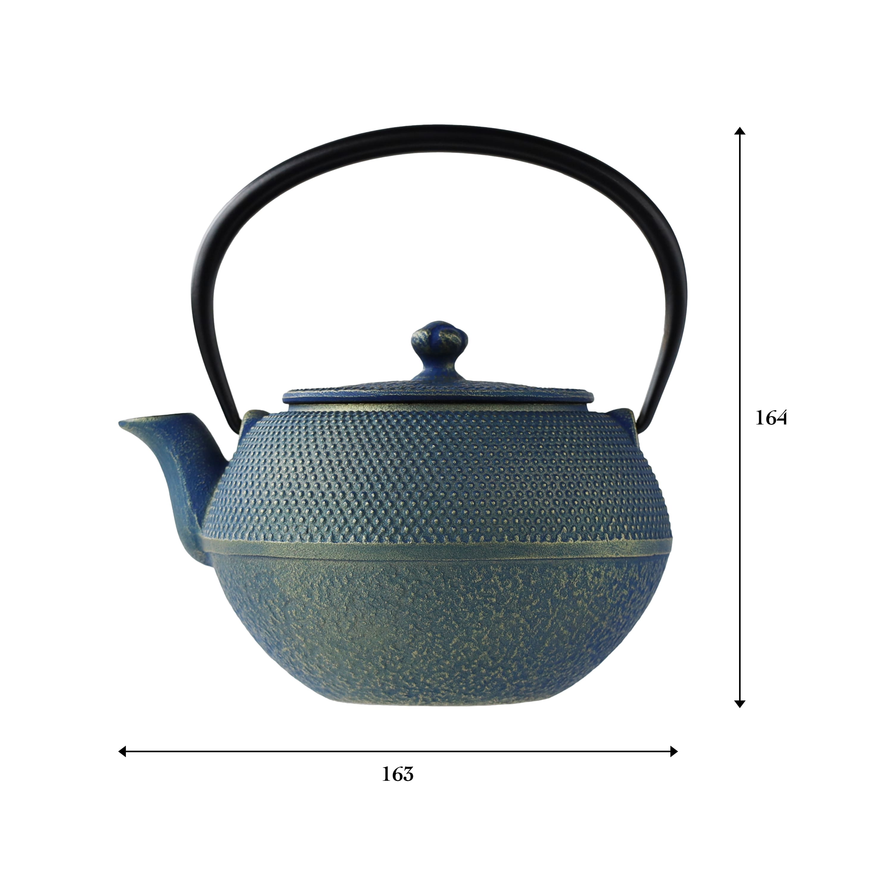 2点セット］カラー鉄急須 0.65L・瓶敷 14cm 「星」 | 南部鉄器の老舗