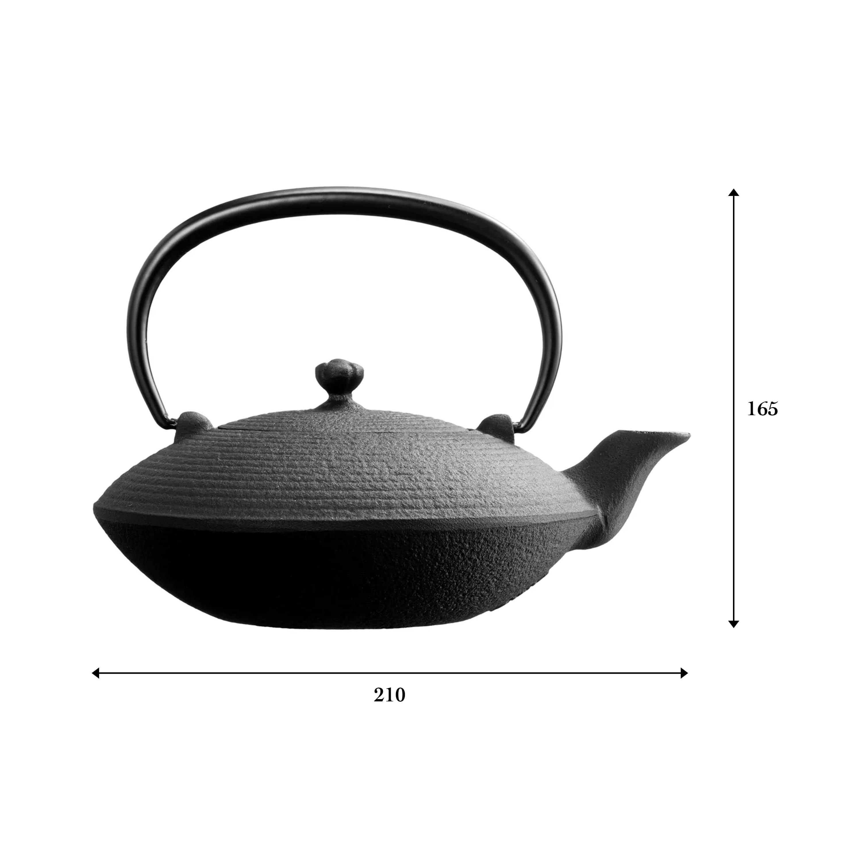 鉄瓶 平形糸目 0.9L| 南部鉄器の老舗 及源鋳造 OIGEN 公式オンライン