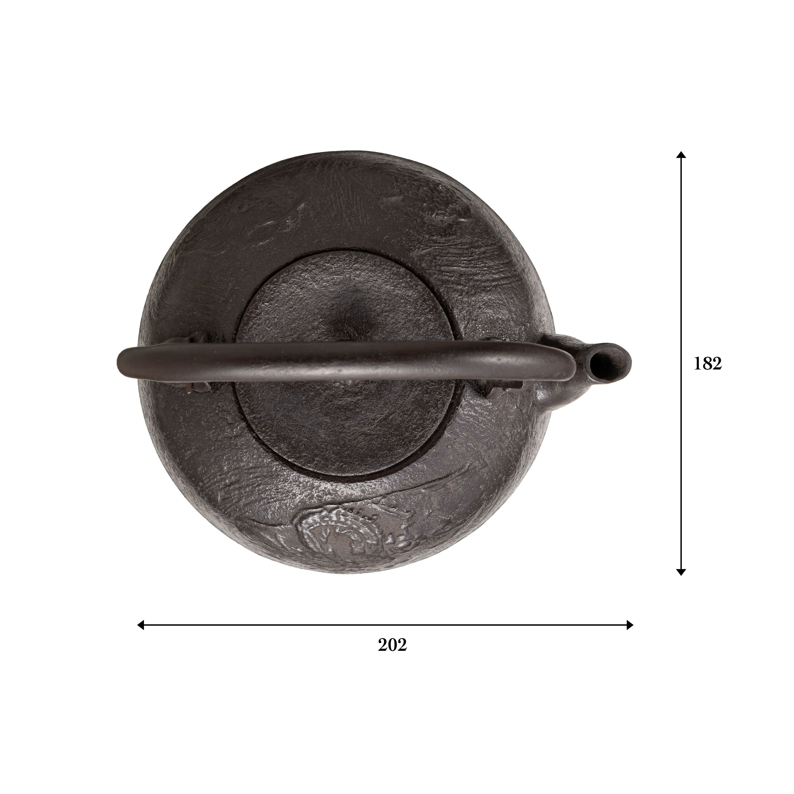 鉄瓶 竜文型 1.7L