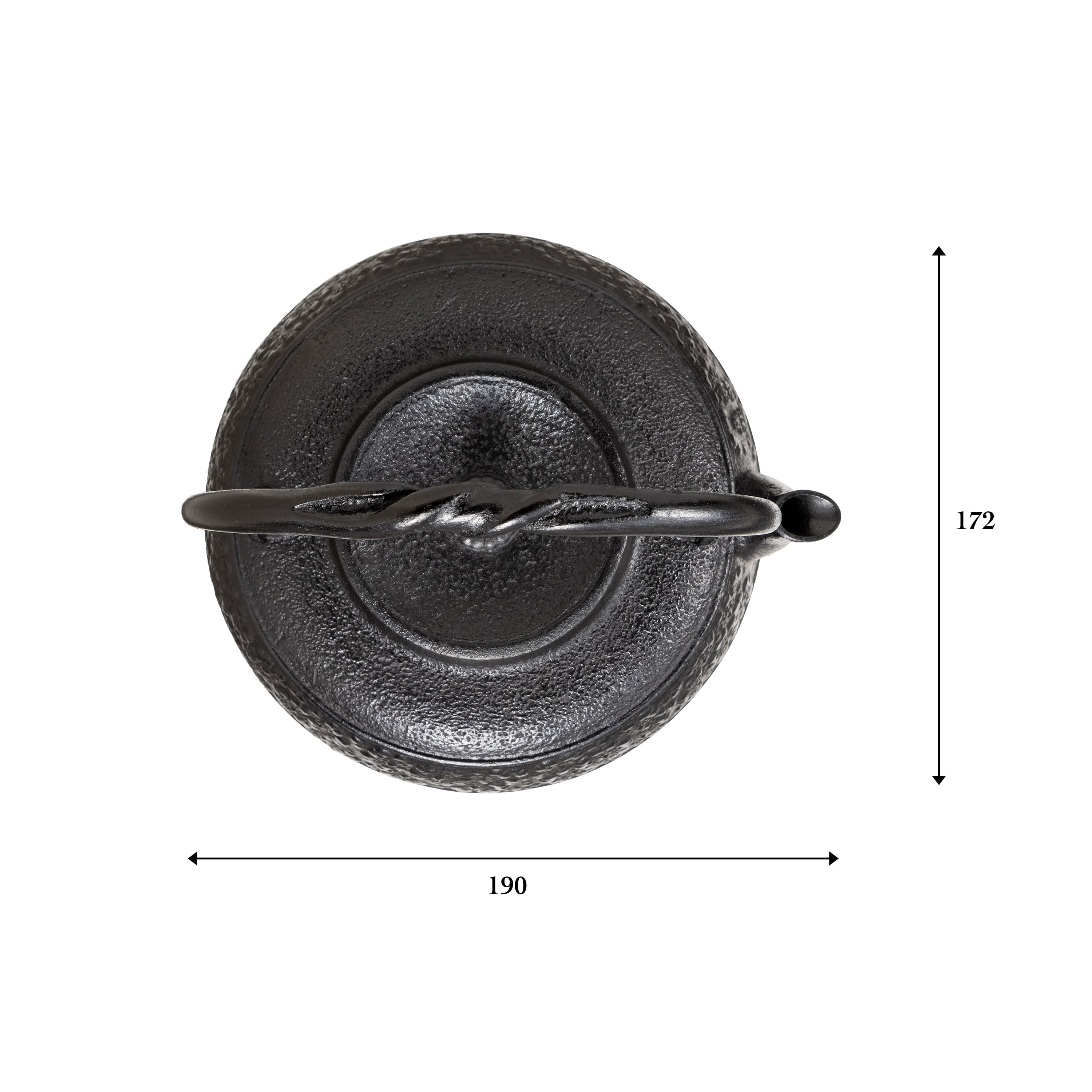 鉄瓶スズミ桜　サイズ