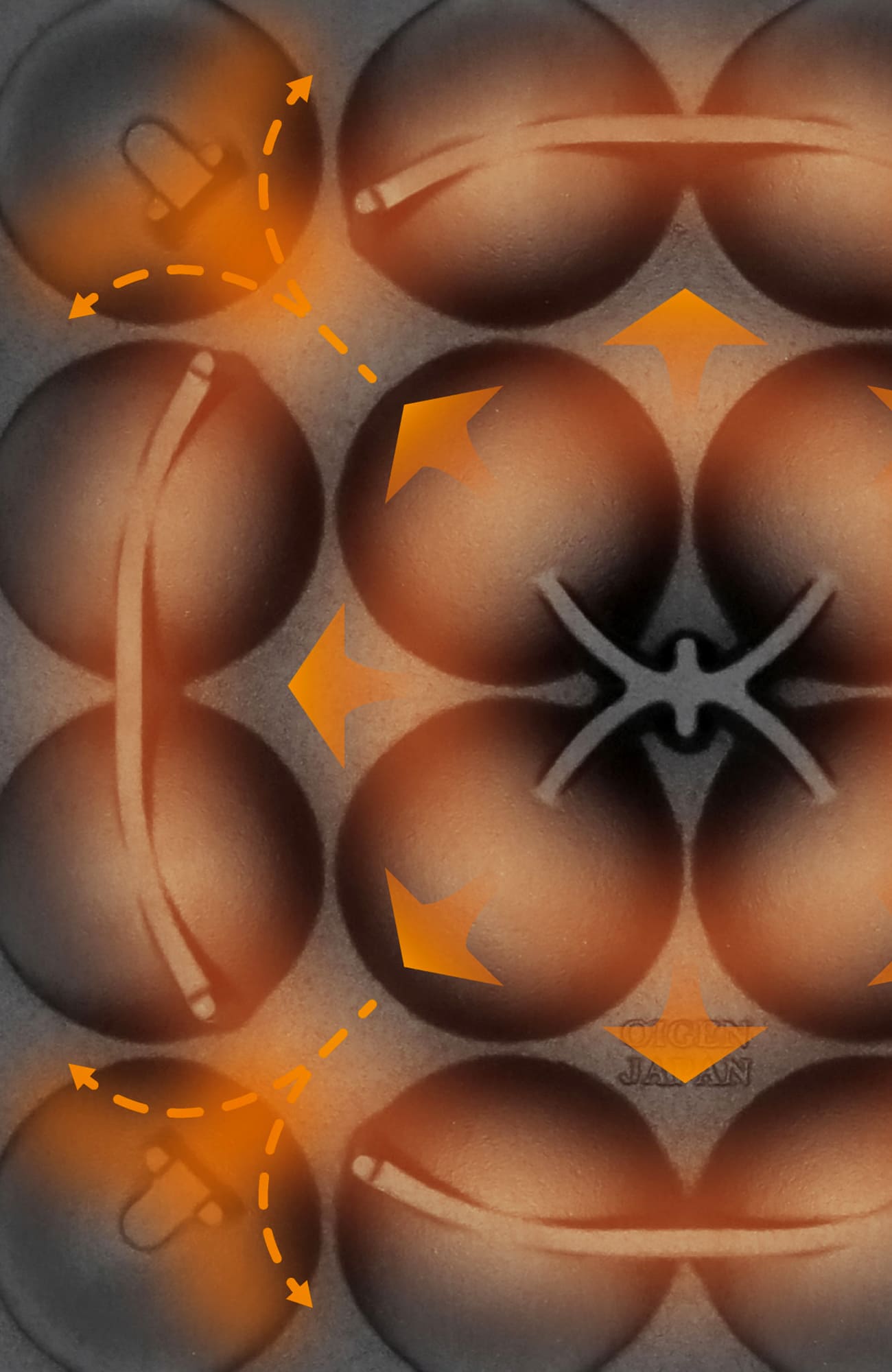 たこ焼器　てつだこ