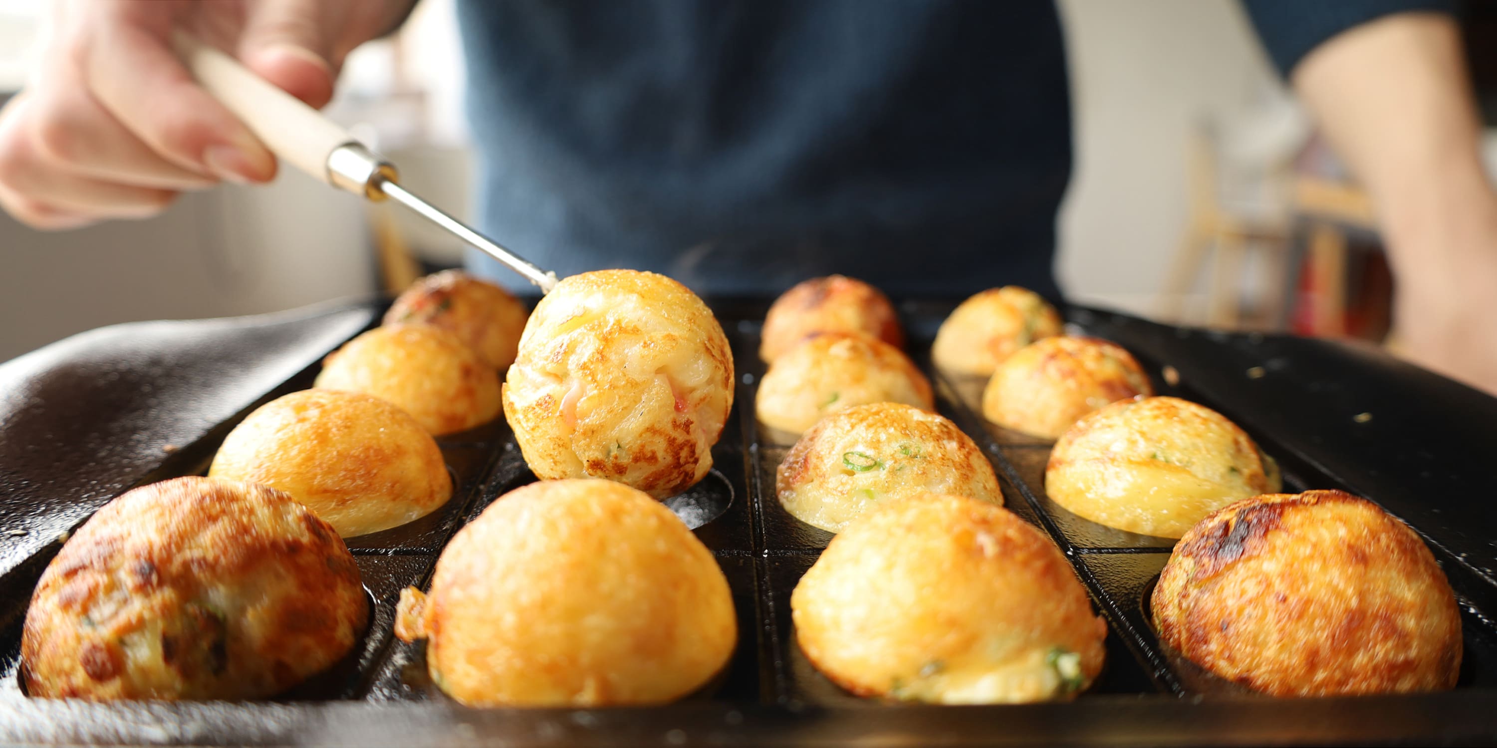 たこ焼器　てつだこ