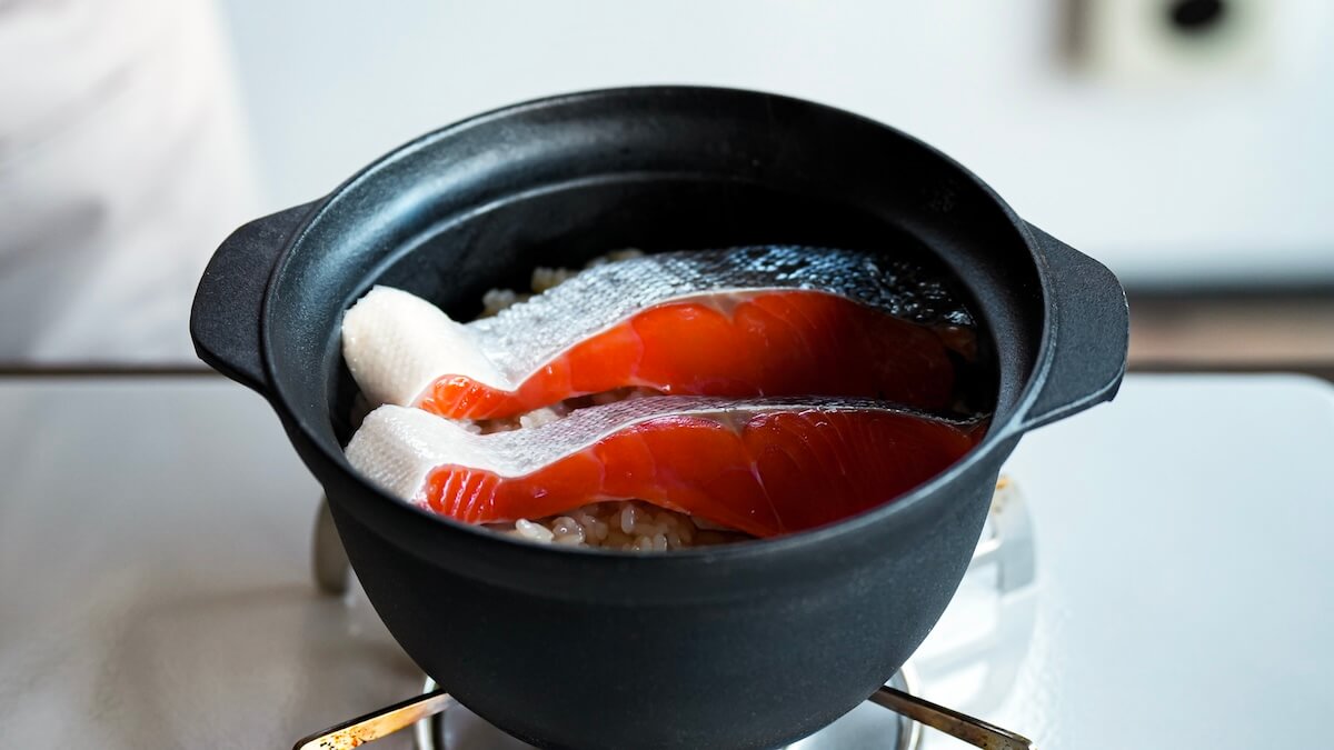 炊き込みご飯　レシピ　鮭